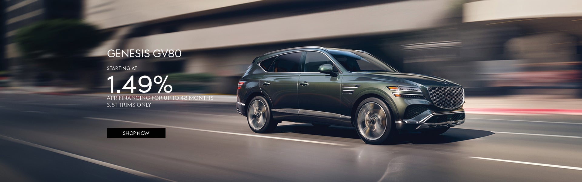 2026 GENESIS GV80 | 0.49% APR 48 months